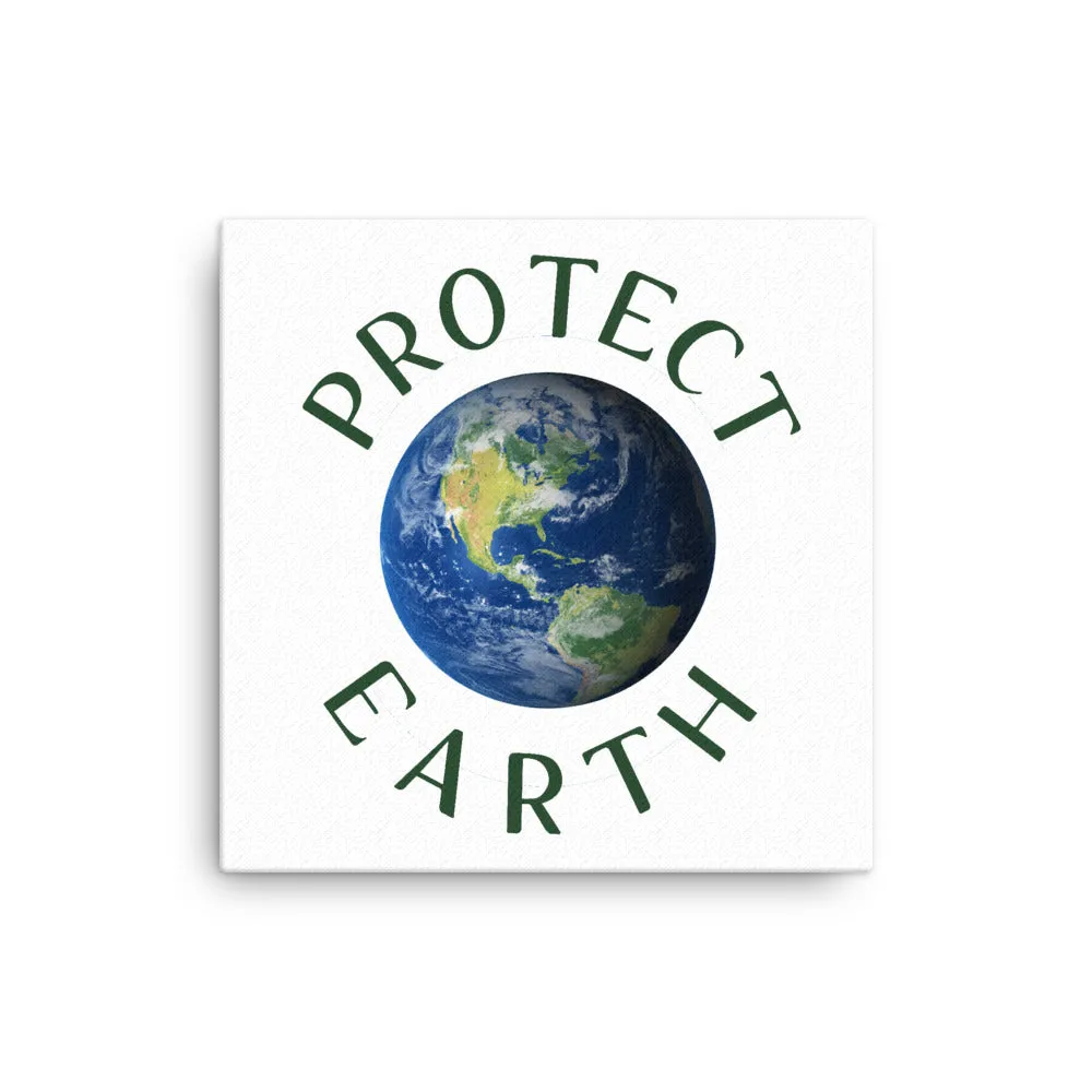 PROTECT EARTH canvas
