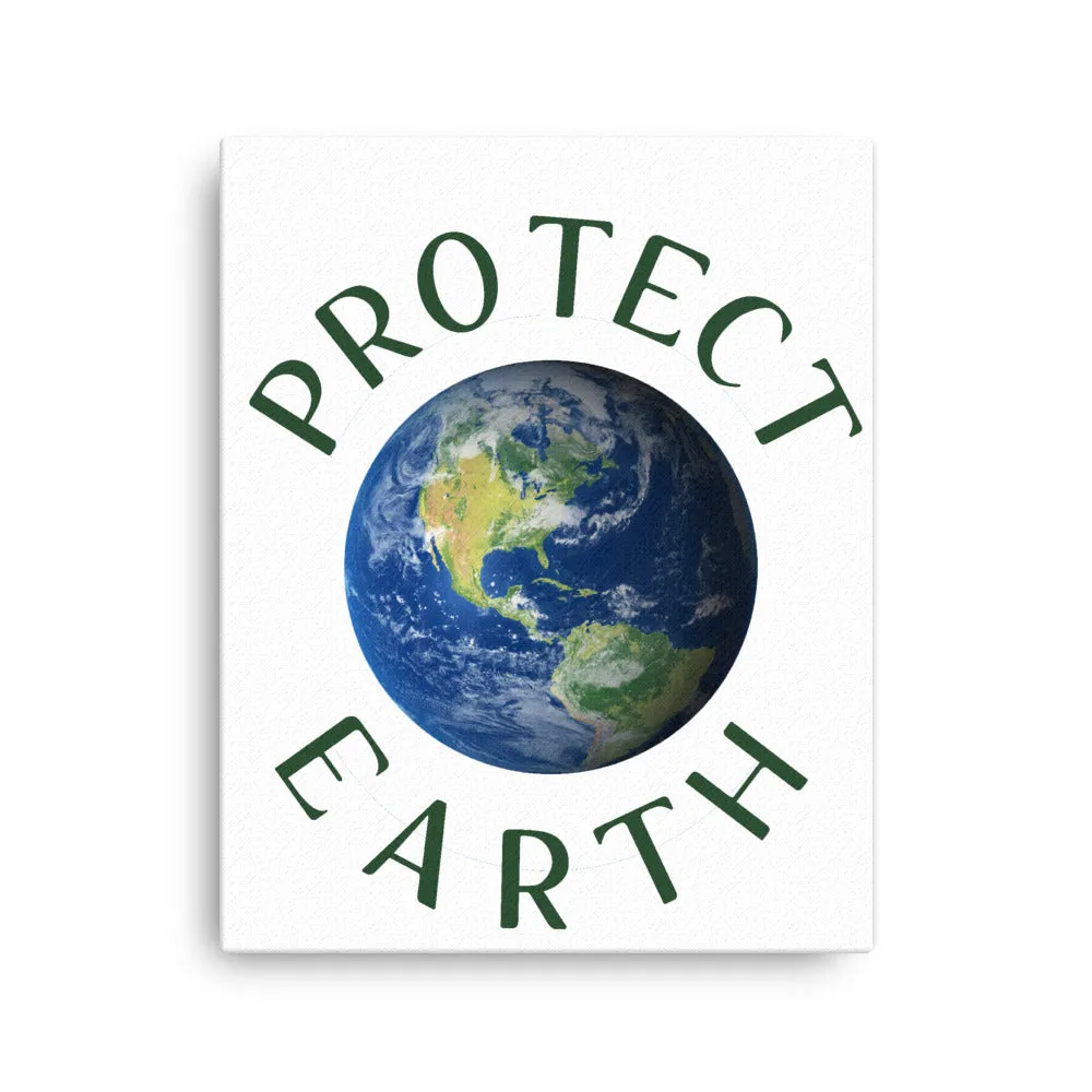 PROTECT EARTH canvas