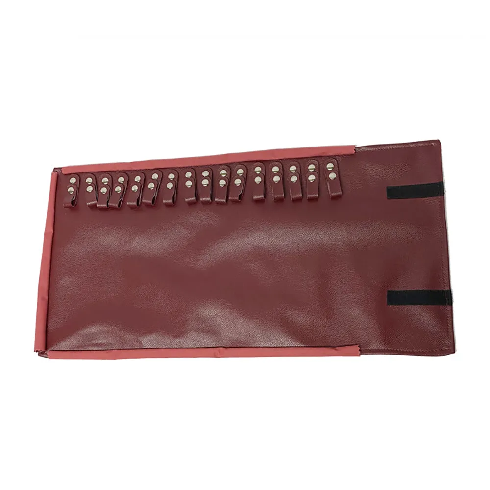 PU Leather Necklace Jewelry Travel Roll Wrap Rolls Wraps Organizer Storage Jewelry Display