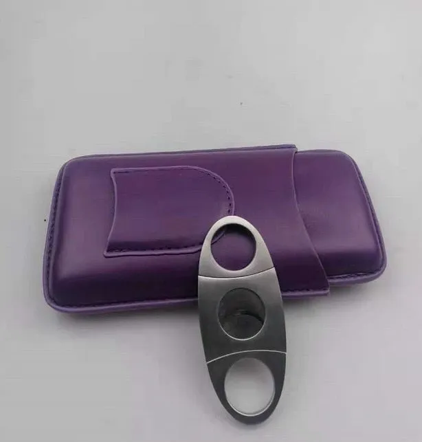 Puff Purple Cigar Case