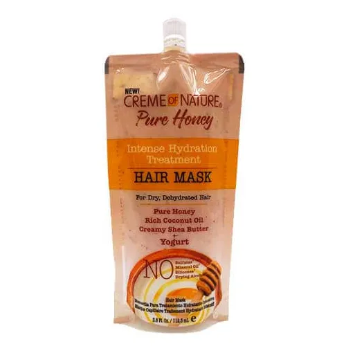 Pure Honey Yogurt Intense Hydration Treatment Hair Mask 3.8oz by CREME OF NATURE