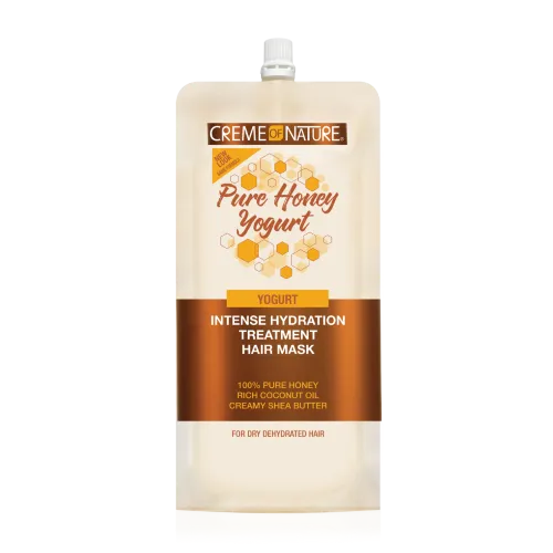 Pure Honey Yogurt Intense Hydration Treatment Hair Mask 3.8oz by CREME OF NATURE
