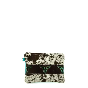 Purse Organizer - Dark Chocolate & White w/ Mint Chocolate Skulls