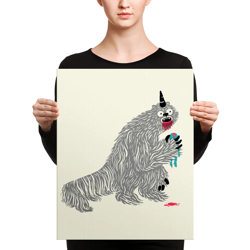 "Nathan Devouring His Son" Canvas