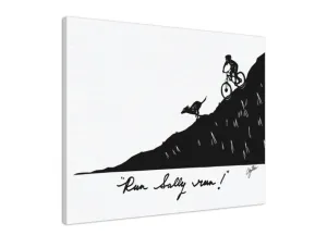 "Run Sally Run" Canvas