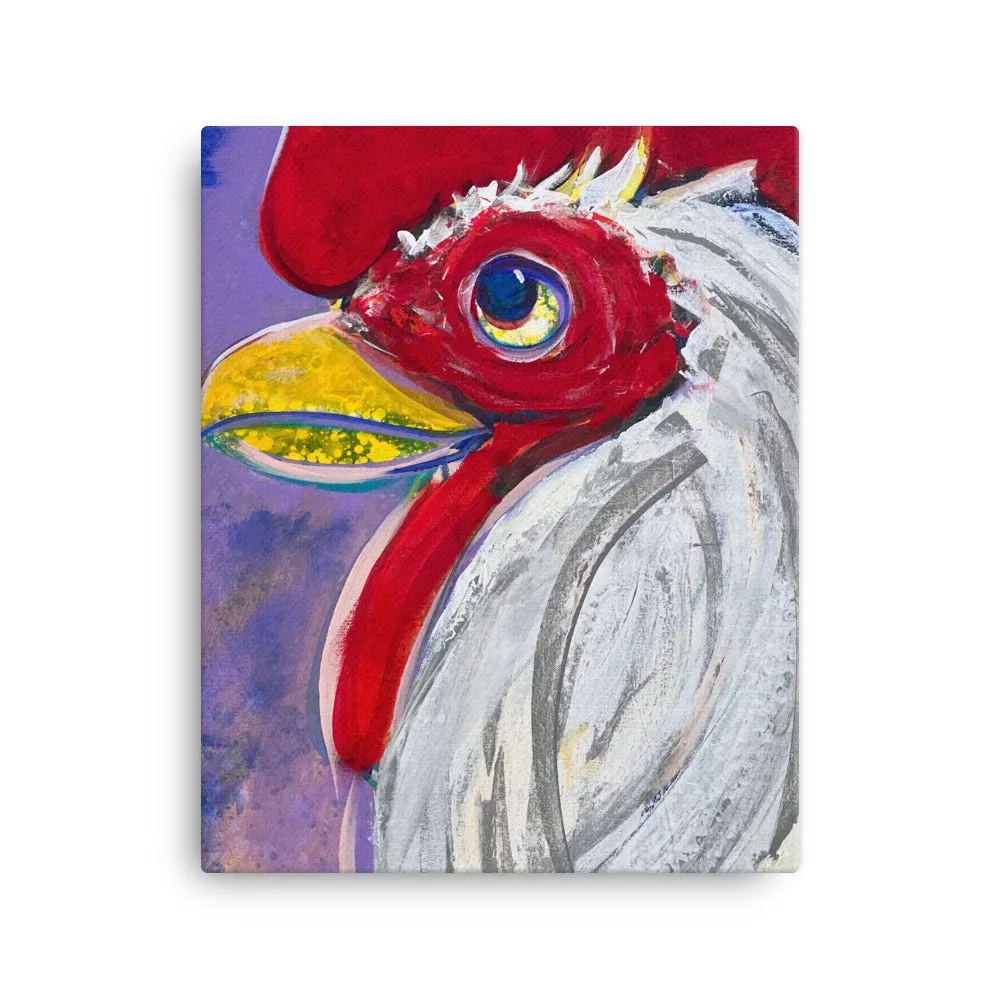 "Ybor Rooster" Limited Edition Canvas Print