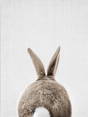 Rabbit Tail Bunny Wall Art