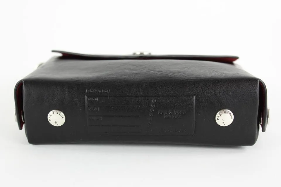 Rag & Bone Black Leather Atlast 2way Bag 2M328