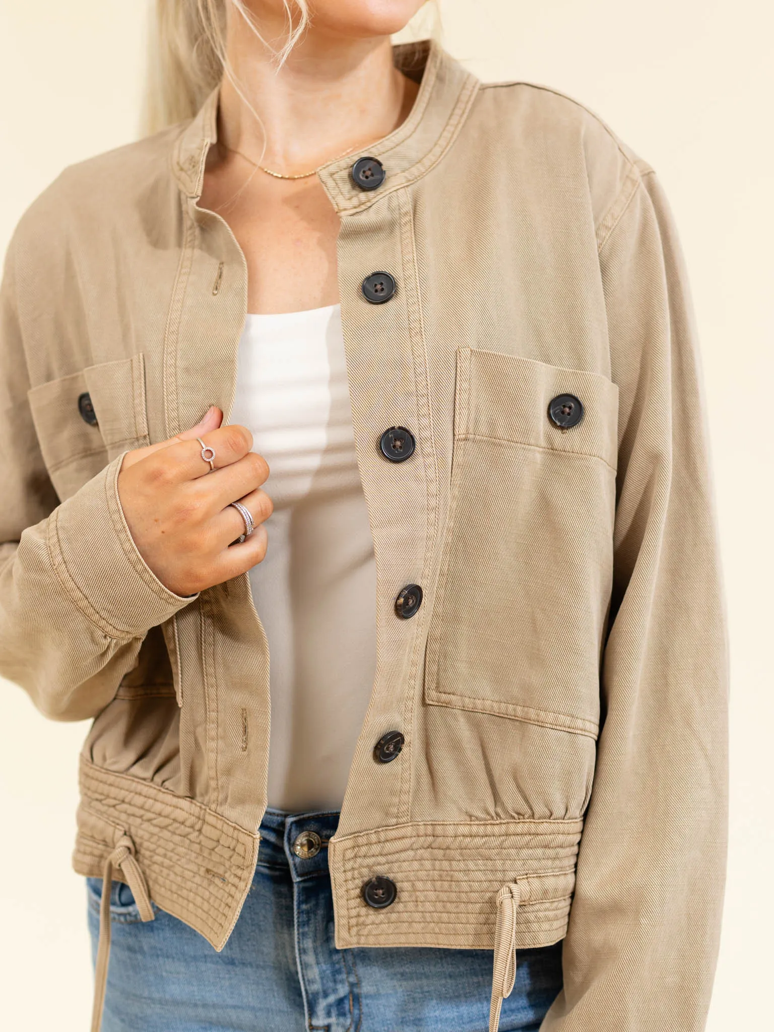 Rails Washed Camel Alma Jacket