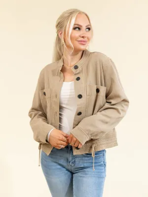 Rails Washed Camel Alma Jacket