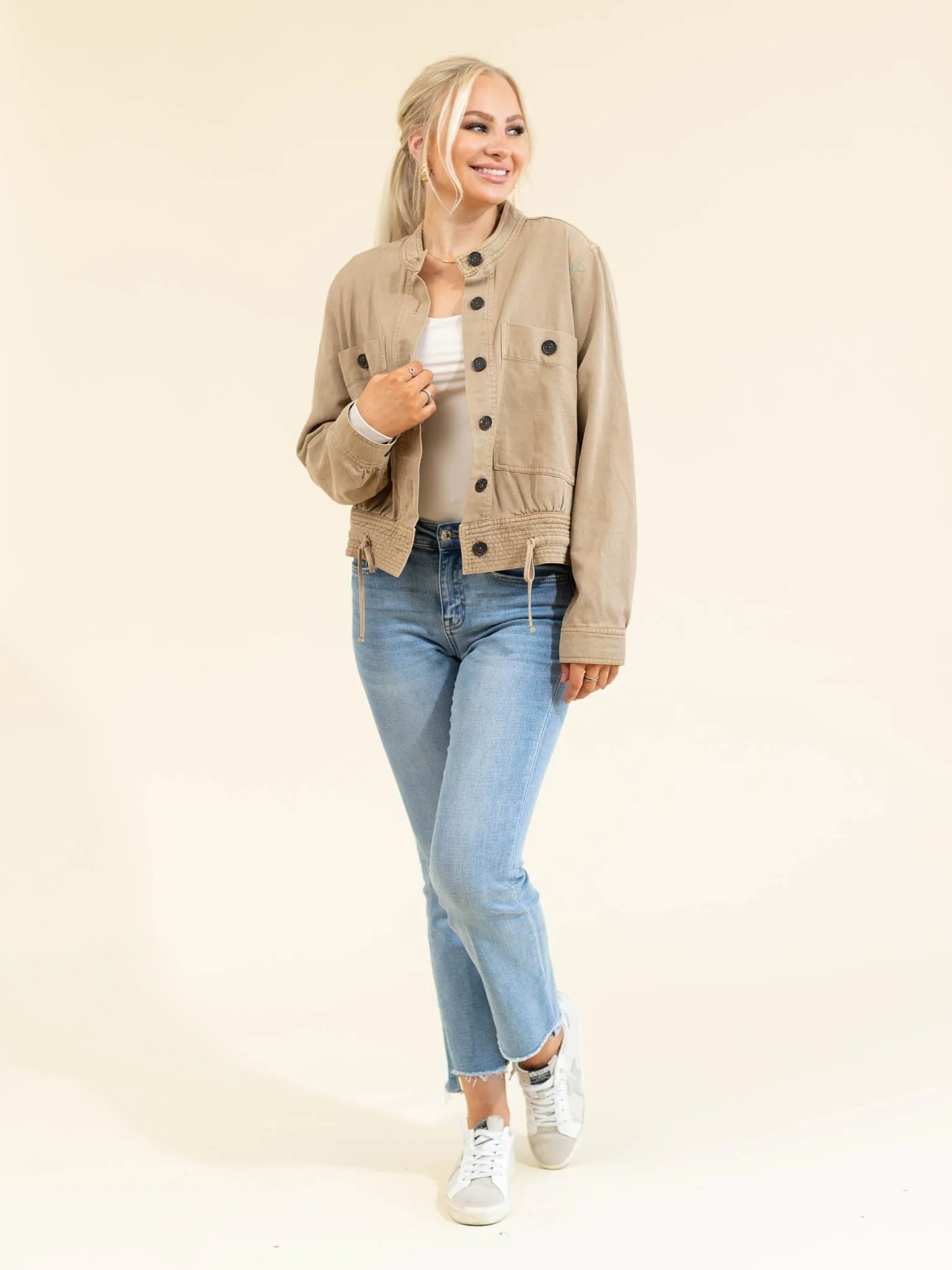 Rails Washed Camel Alma Jacket
