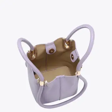 Raleigh Soft Bucket Bag- Off White