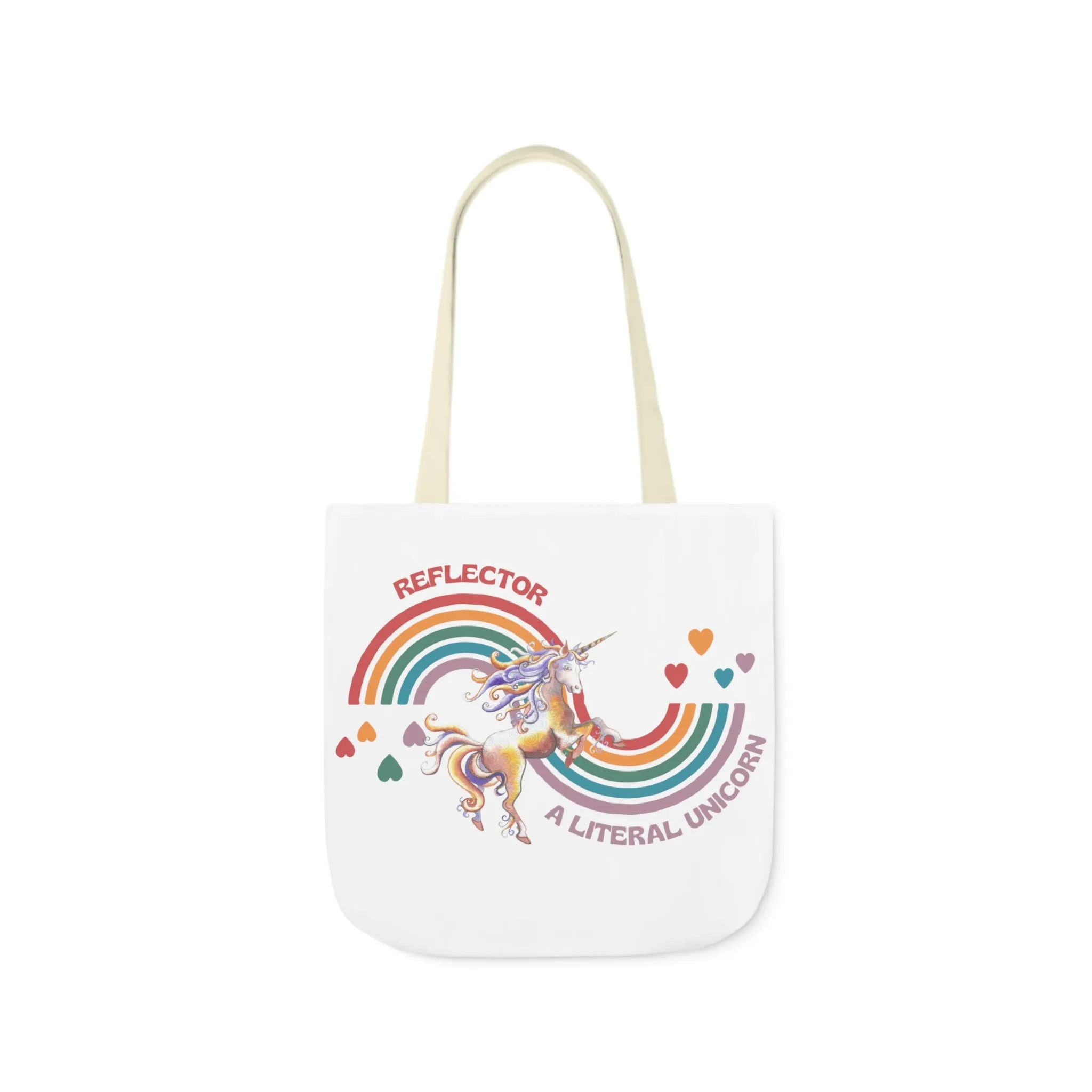 Reflector Unicorn Canvas Tote Bag