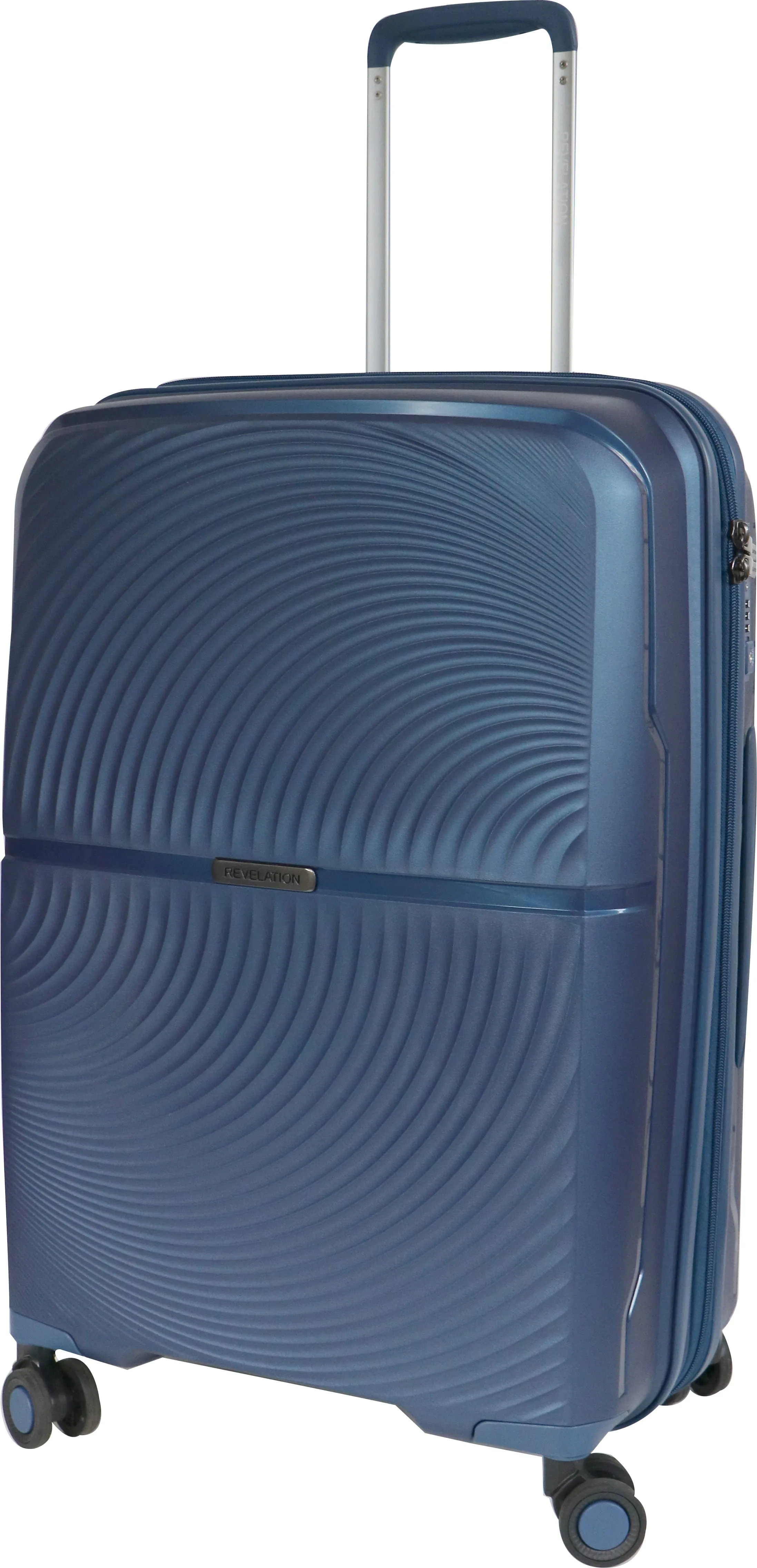 Revelation 65Cm 4 Wheel Trolley Case Blue