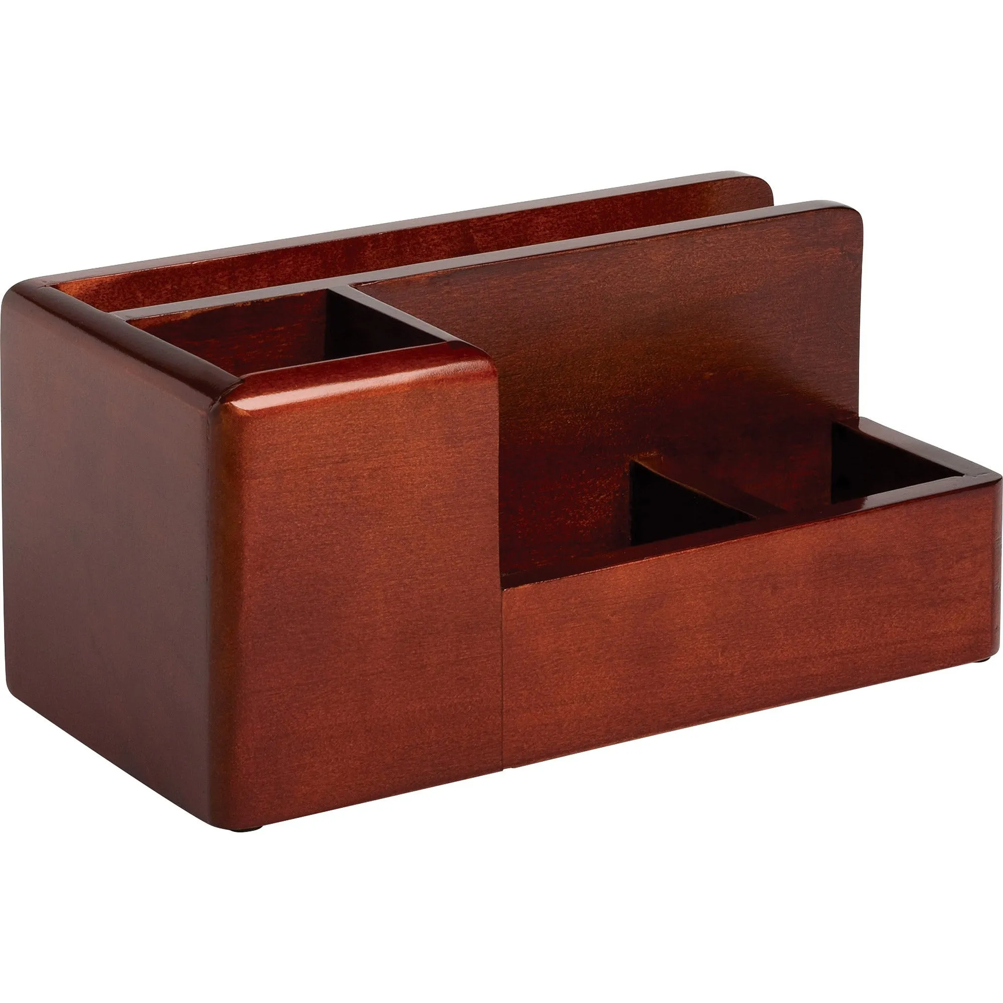 Rolodex Wood Tones Desktop Organizer