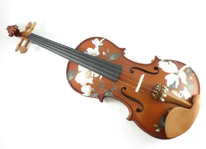 Rozanna's Violins Magnolia Heaven Natural Wood Violin Outfit 4/4 Size