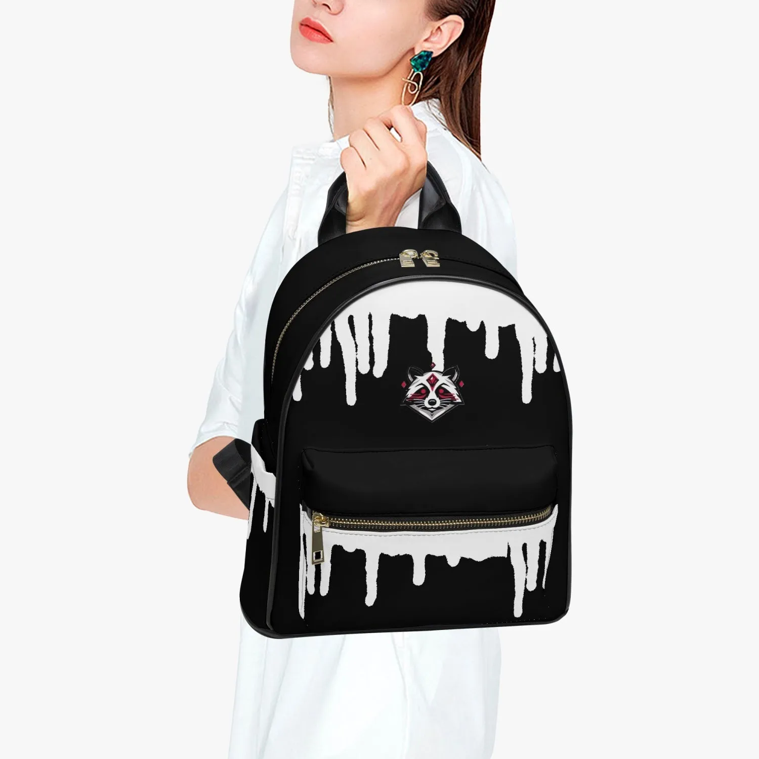 Ruby Raccoon- Drip Series - Backpack 2.0