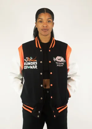 RUMORS OF WAR THINK RICH VARSITY JACKET