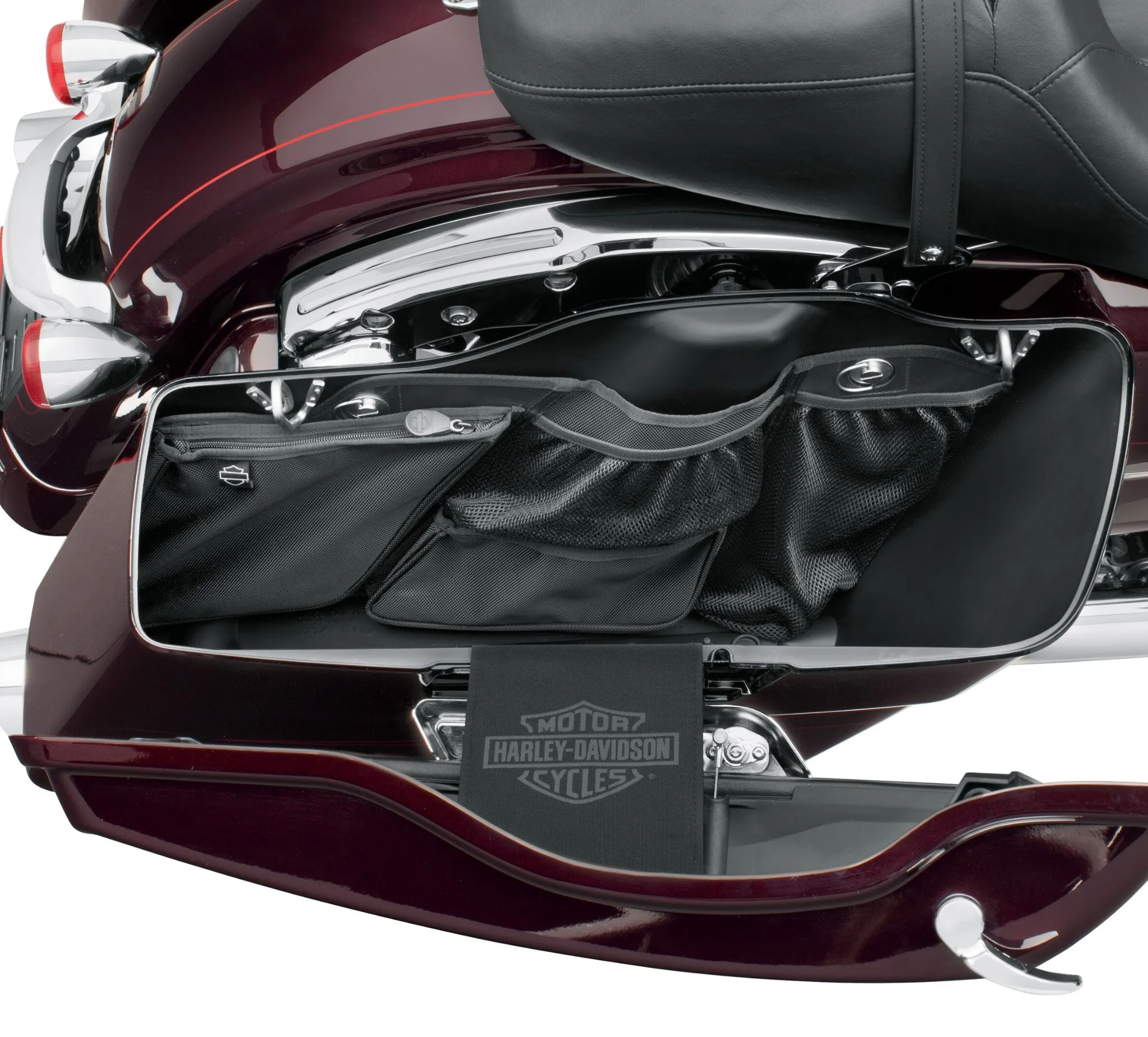Saddlebag Wall Organizer - Black