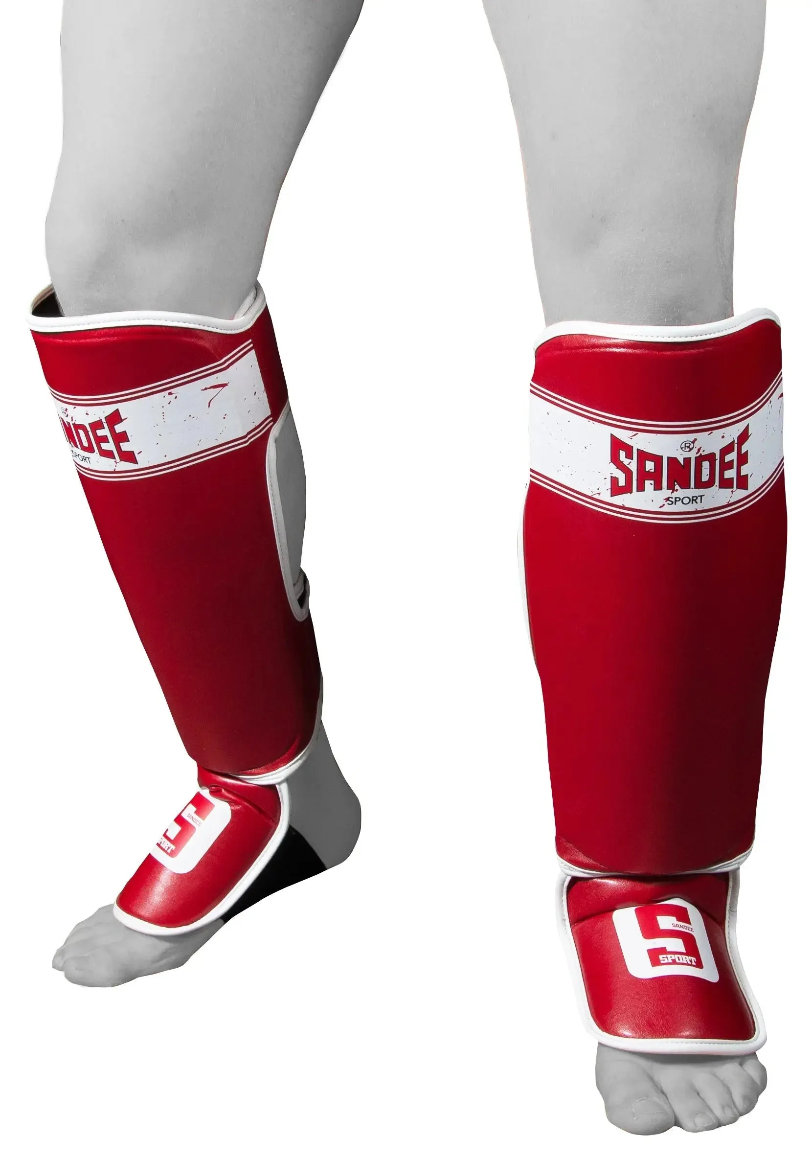Sandee Sport Slim PU Shin Guards