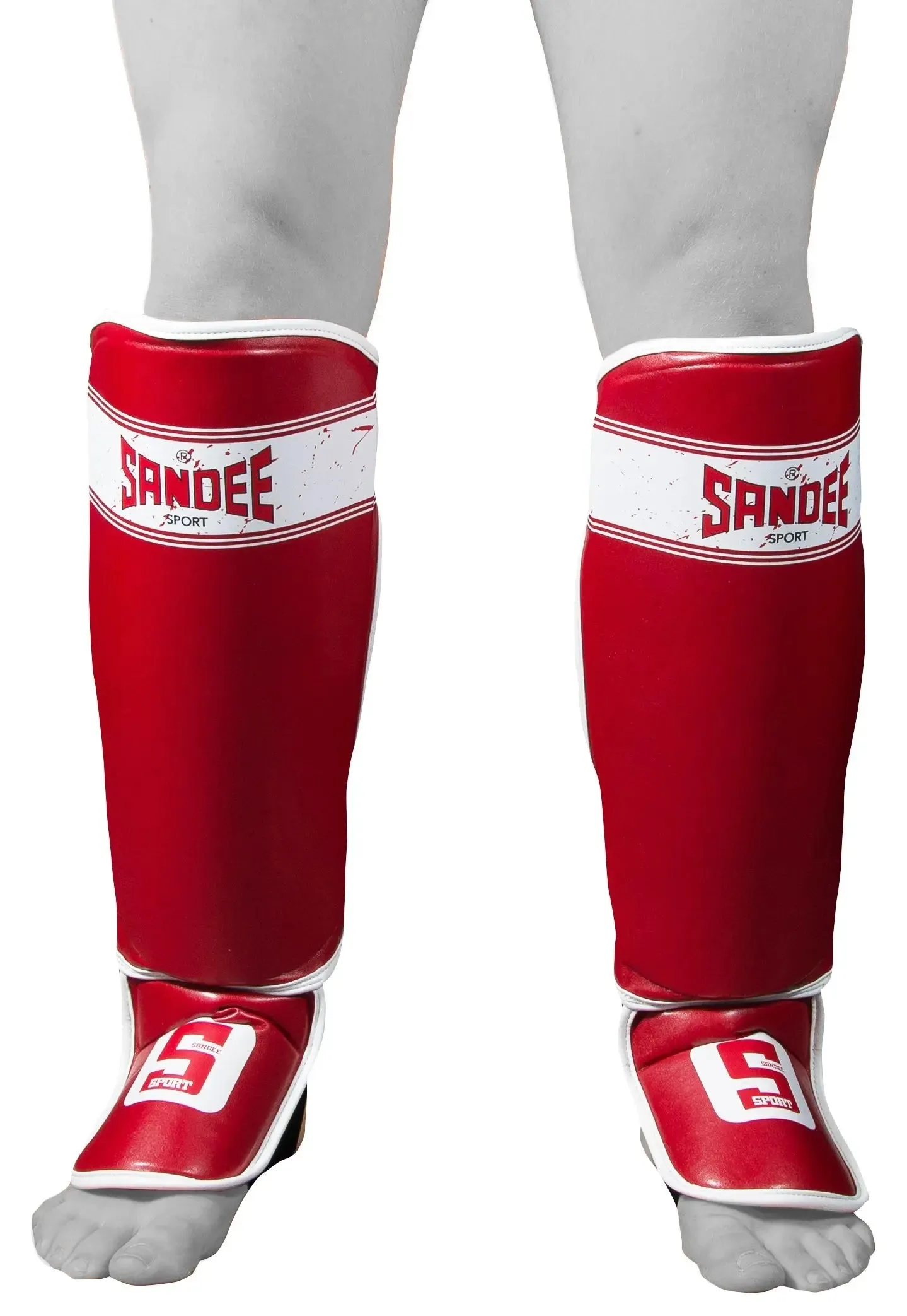 Sandee Sport Slim PU Shin Guards