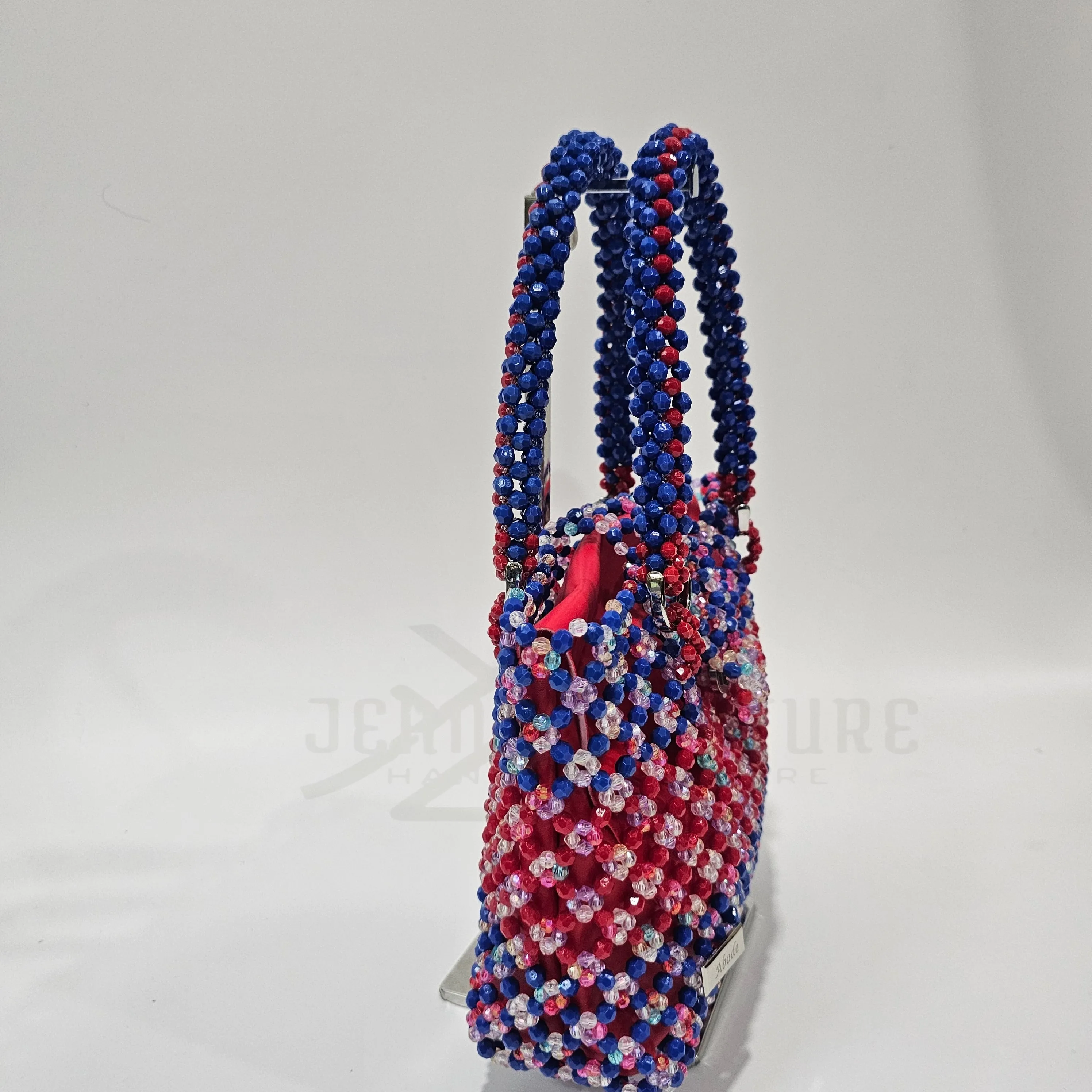 Sapphire Beaded Handbag