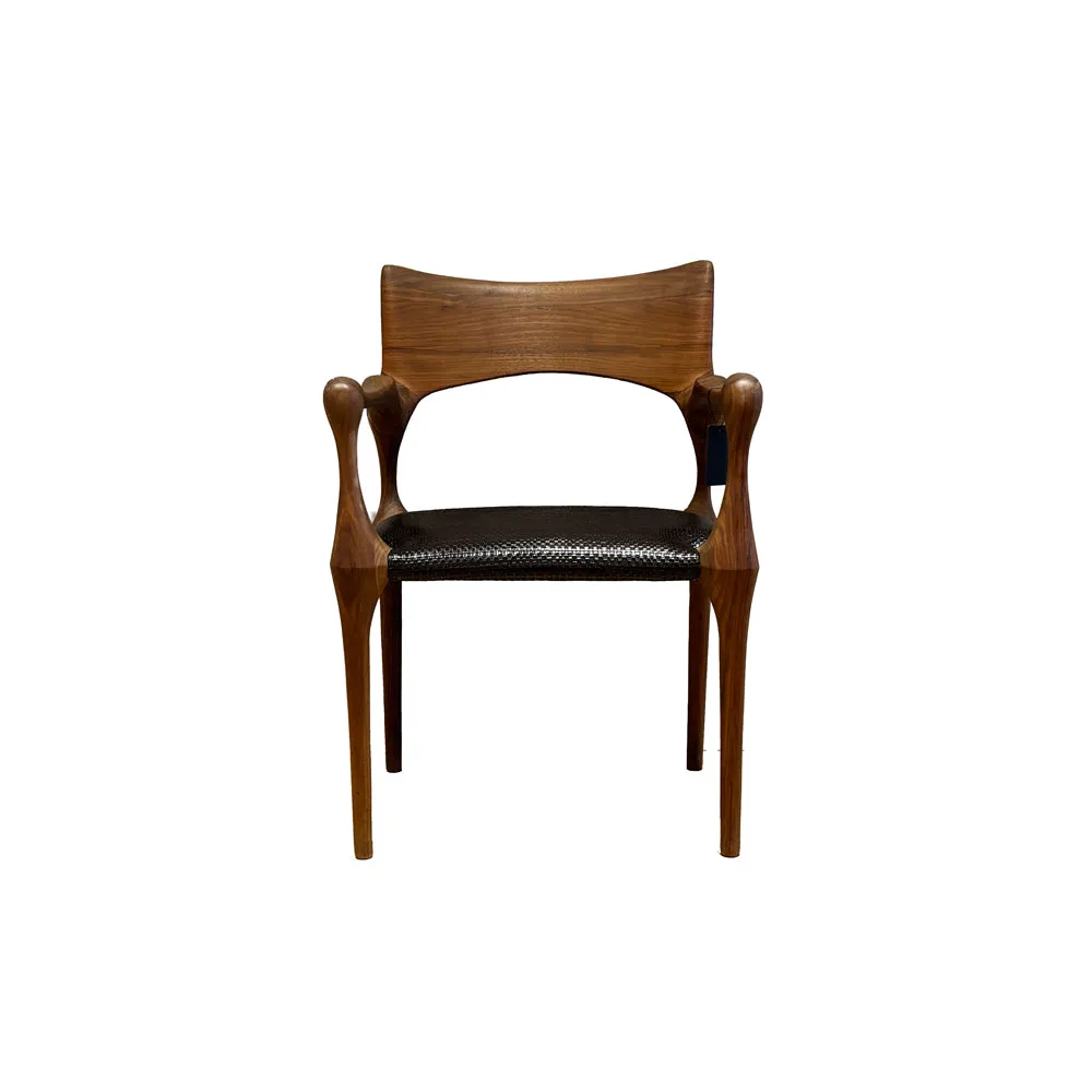 Sara Bond Arm Chair - ZR Leather - FLOOR MODEL