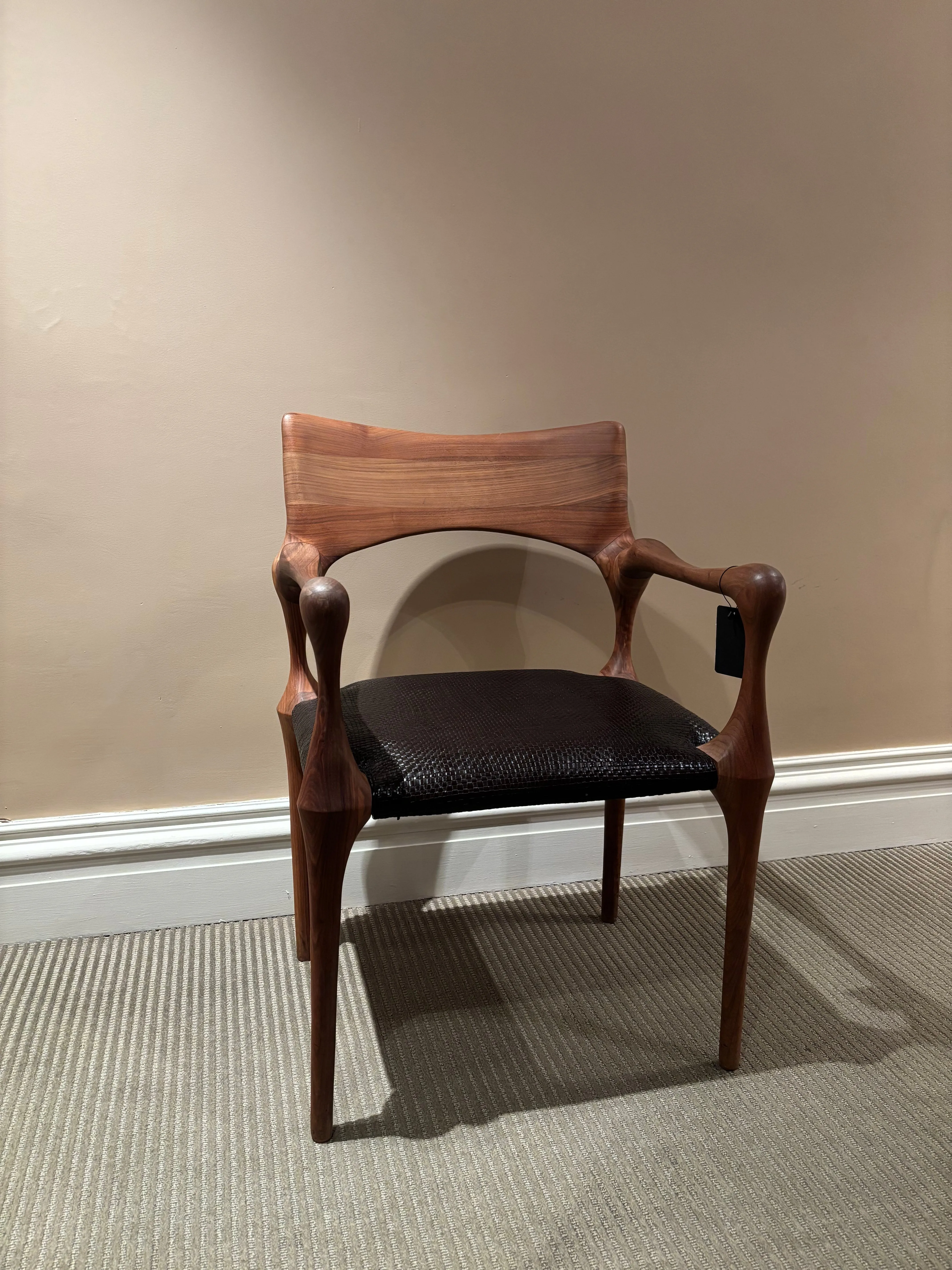 Sara Bond Arm Chair - ZR Leather - FLOOR MODEL