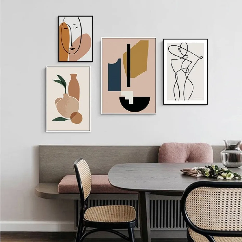 Scandinavia Nordic Geometric Abstract
