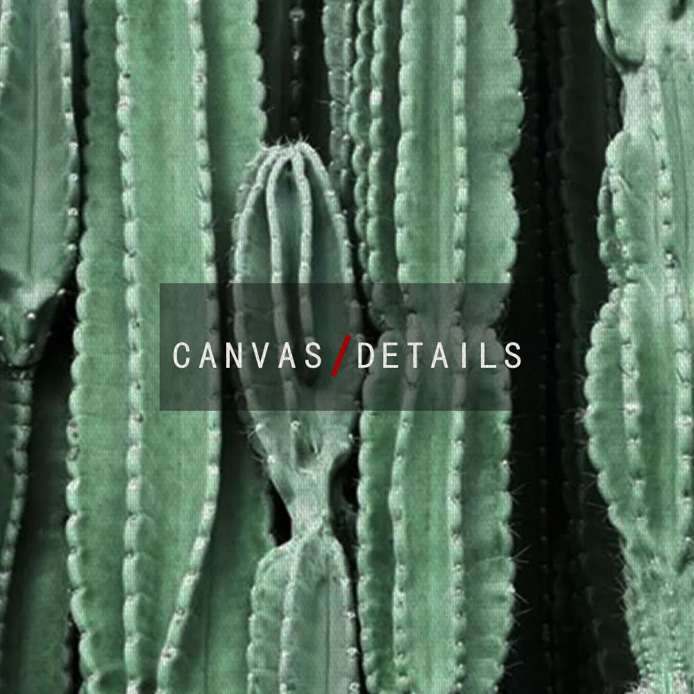 Scandinavian Green Leaves and Cactus Wall Art