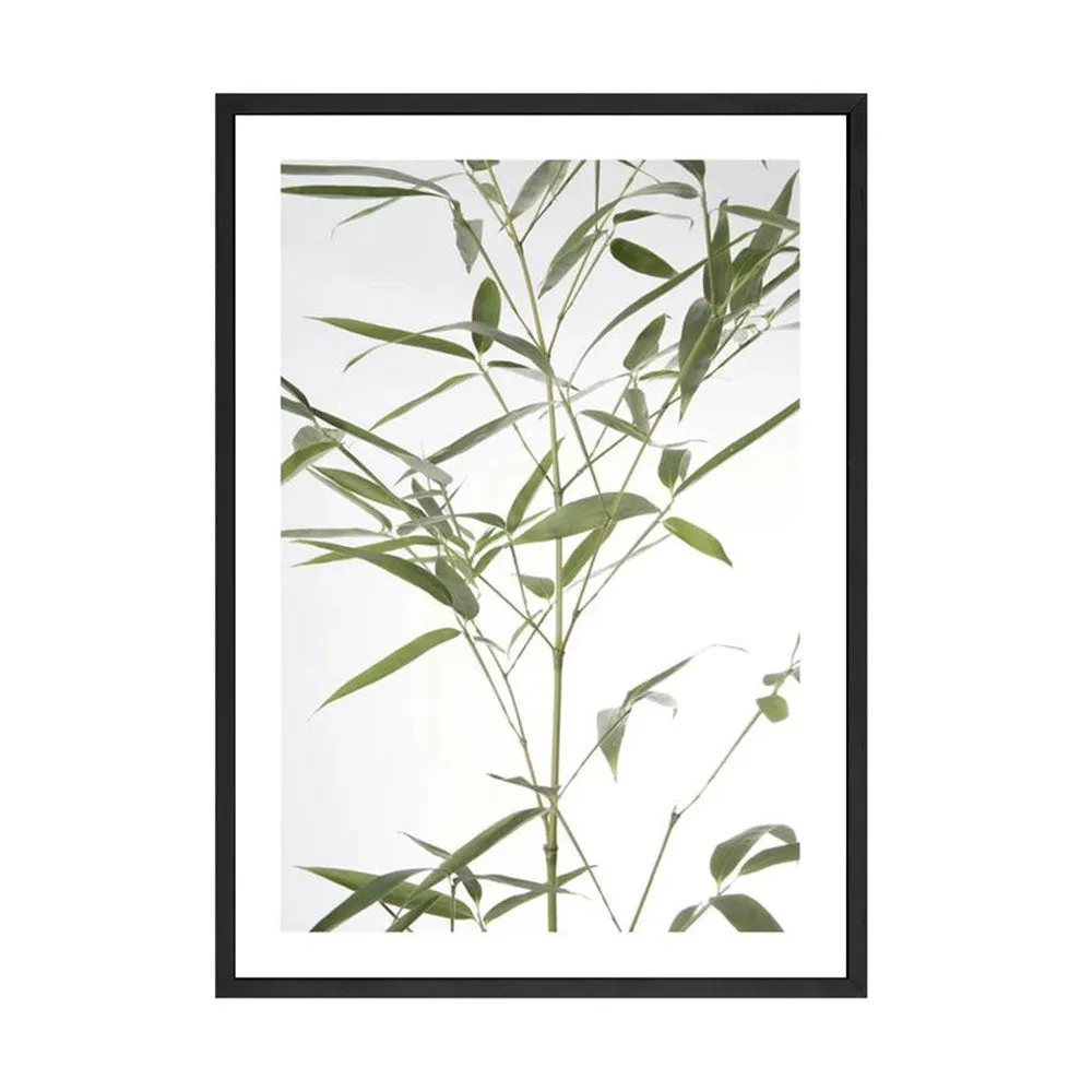 Scandinavian Green Leaves and Cactus Wall Art