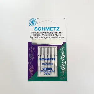 Schmetz Chrome Sewing Machine Needles : Microtex