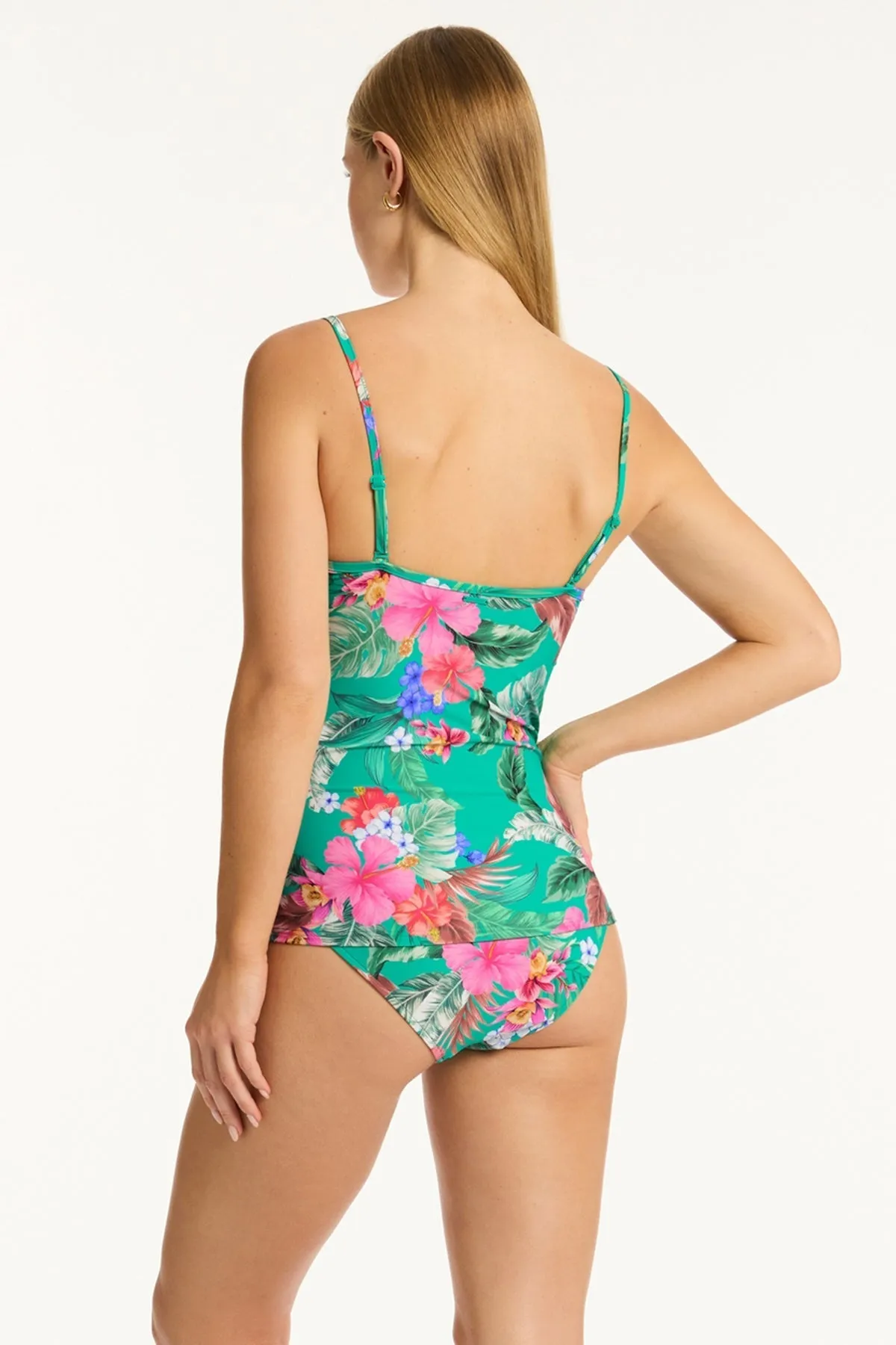 Sea Level Pacifico Tie Front B/C Tankini