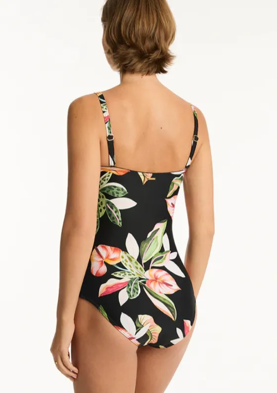Sea Level Sundown Bandeau One Piece