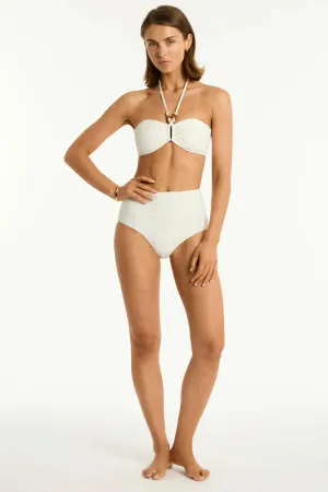 SEA LEVEL- WOMEN'S CARACUS RING BANDEAU SWIM TOP