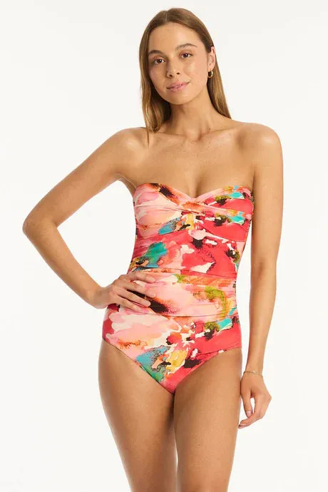 SEA LEVEL- WOMEN'S CASCADE TWIST ONE PIECE
