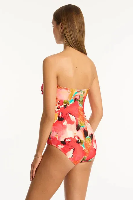 SEA LEVEL- WOMEN'S CASCADE TWIST ONE PIECE