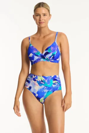 SEA LEVEL- WOMEN'S CASCADE TWIST TOP
