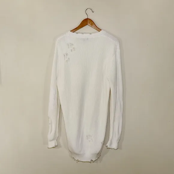 SER.O.YA Devin Sweater in White