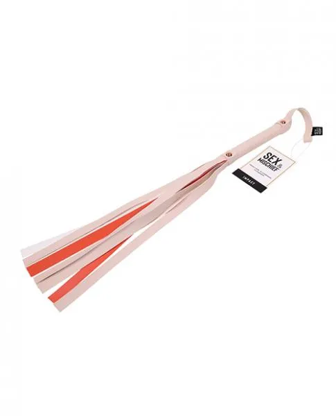 Sex & Mischief Peaches 'n CreaMe Stripe Flogger