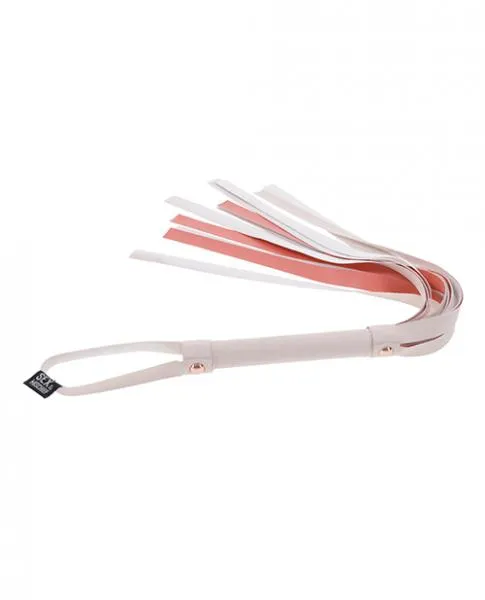 Sex & Mischief Peaches 'n CreaMe Stripe Flogger