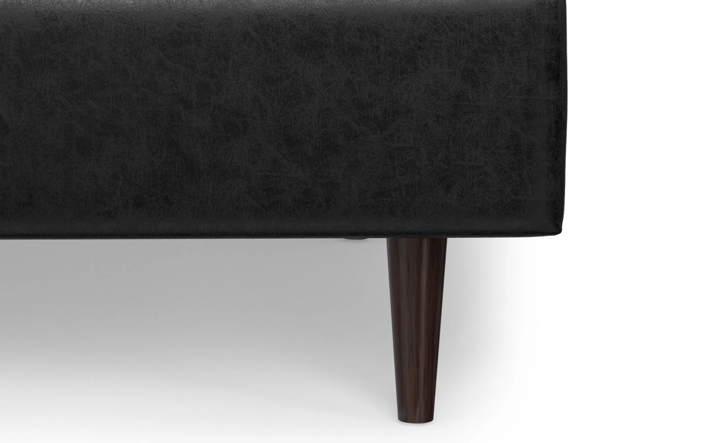 Shay Mid Century Large Square Coffee Table Storage Ottoman