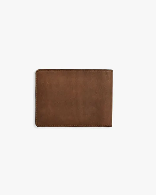 SHINOLA | Simi Bifold Navigator Wallet | Brown