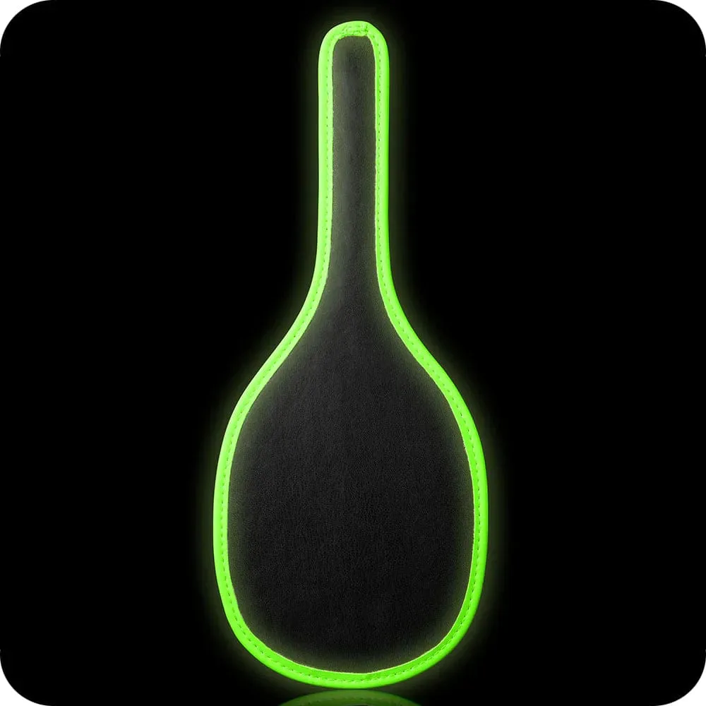 Shots Toys Ouch! Glow In The Dark Round Paddle