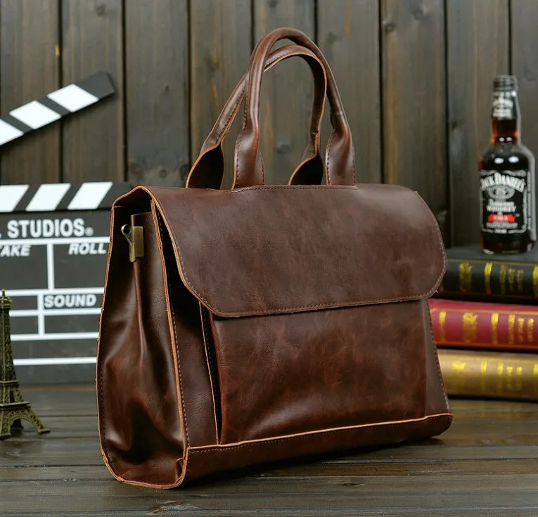 Shoulder slung computer briefcase