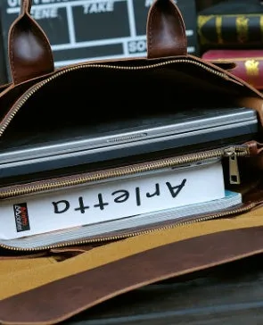 Shoulder slung computer briefcase