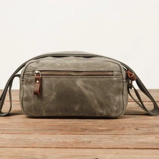 Small Messenger Bag Canvas Mens