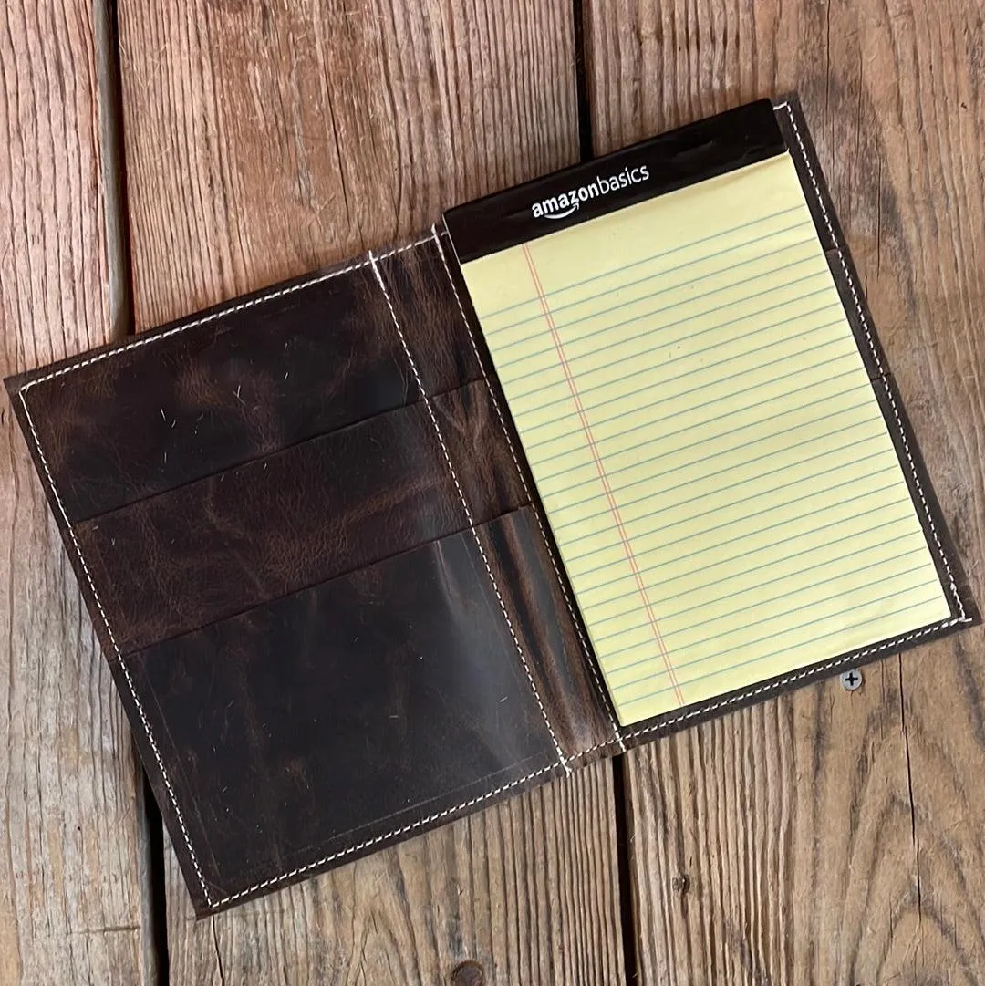 Small Notepad Cover - No Hide w/ Black Navajo