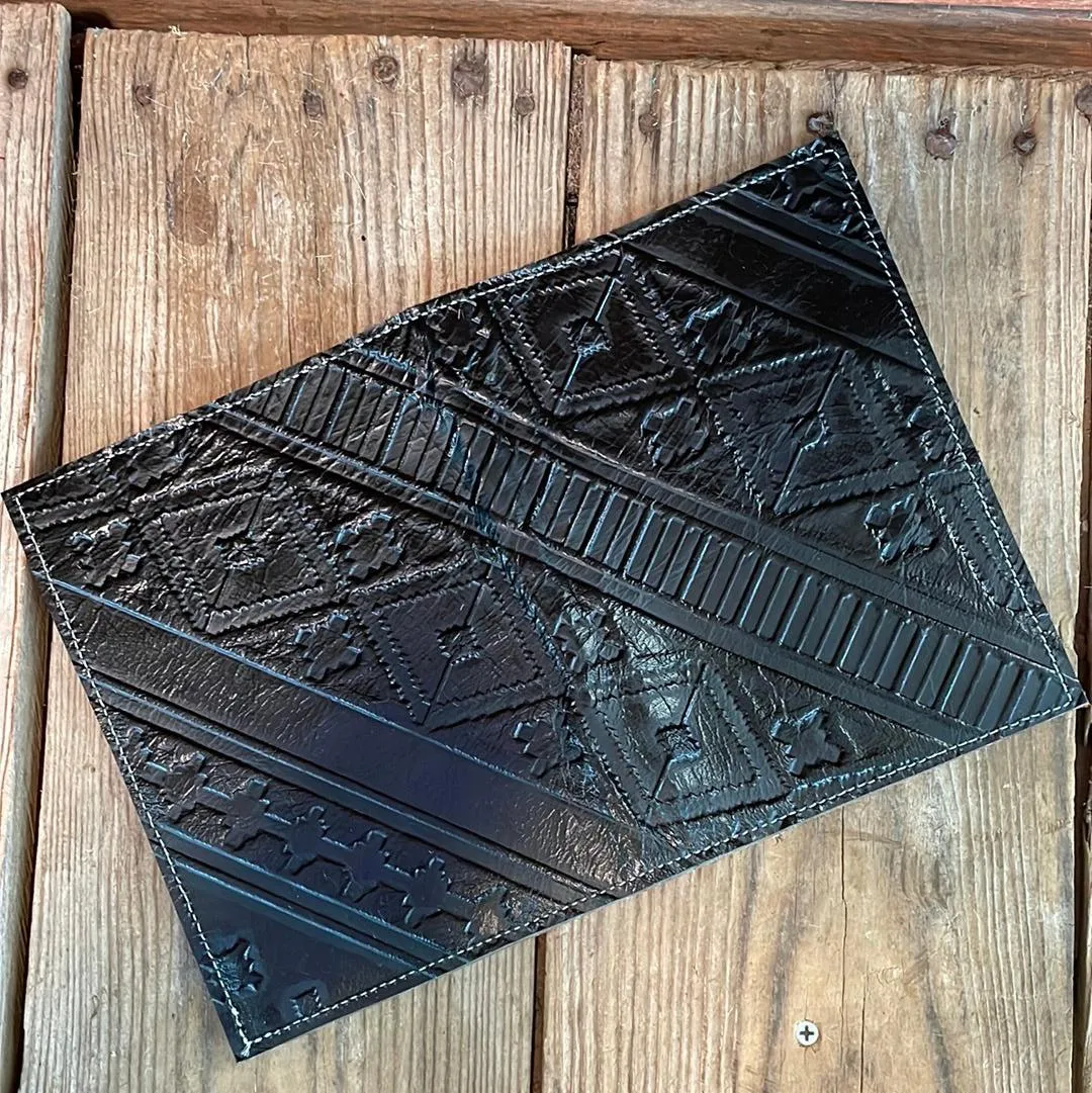 Small Notepad Cover - No Hide w/ Black Navajo
