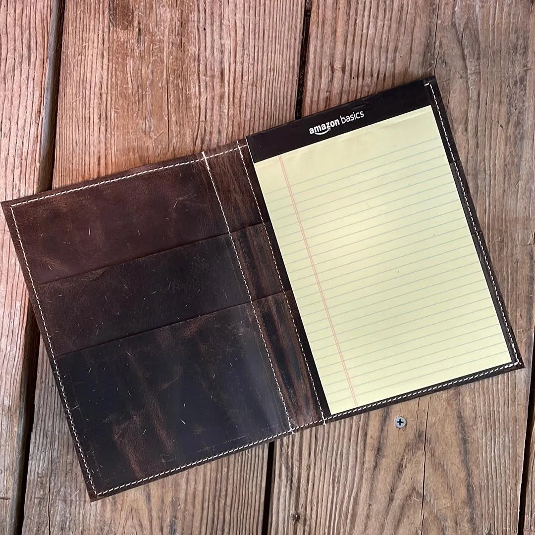 Small Notepad Cover - No Hide w/ Neon Trip Aztec
